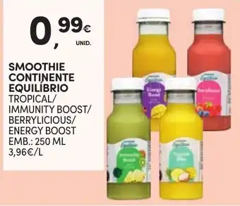 Continente Smoothie continente equilíbrio promoção