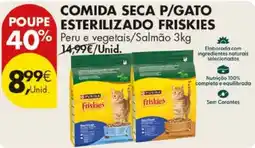 Pingo Doce comida seca p/gato esterilizado friskies promoção