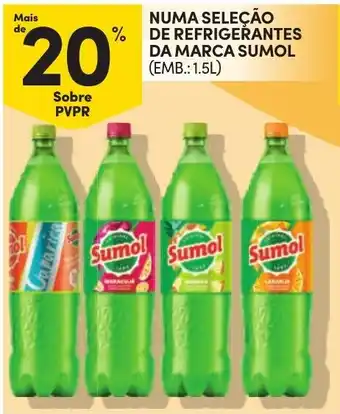 Continente Sumol promoção