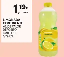 Continente Limonada continente promoção