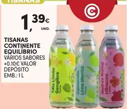 Continente Tisanas continente equilíbrio vários sabores promoção