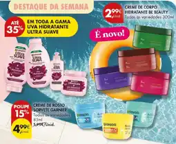 Pingo Doce Creme de corpo hidratante be beauty promoção