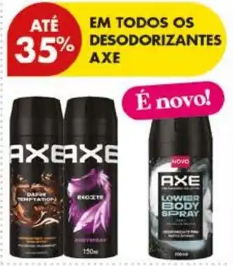 Pingo Doce axe desodorizantes promoção
