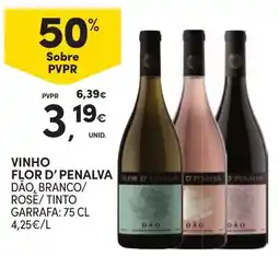 Continente vinho flor d' penalva promoção