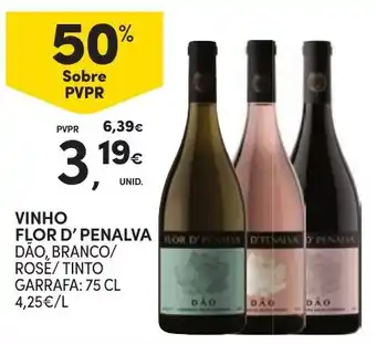 Continente vinho flor d' penalva promoção