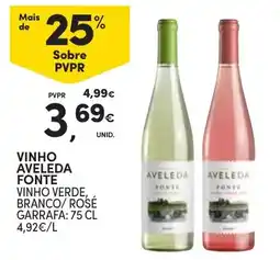 Continente Vinho aveleda fonte promoção