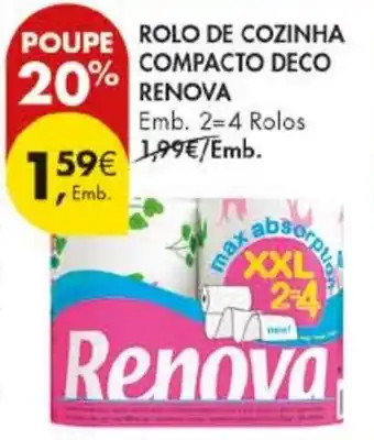 Pingo Doce Rolo de cozinha compacto deco renova promoção