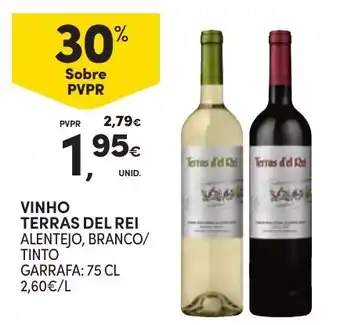 Continente vinho terras del rei promoção
