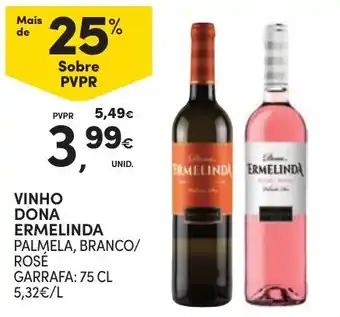 Continente vinho dona ermelinda promoção
