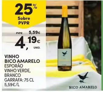 Continente Vinho bico amarelo promoção