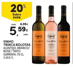 Continente vinho trinca bolotas promoção