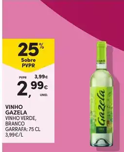 Continente vinho gazela promoção