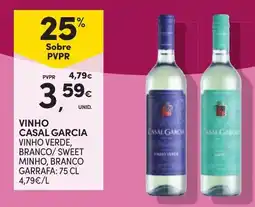 Continente vinho casal garcia promoção