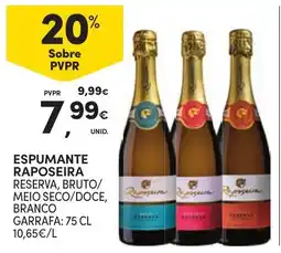 Continente Espumante Raposeira promoção