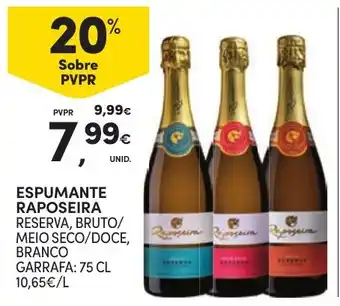 Continente Espumante Raposeira promoção