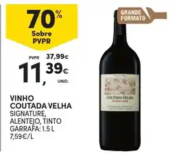 Continente Vinho coutada velha signature promoção
