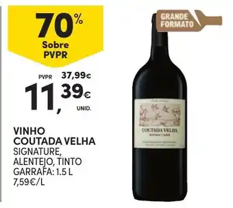 Continente Vinho coutada velha signature promoção