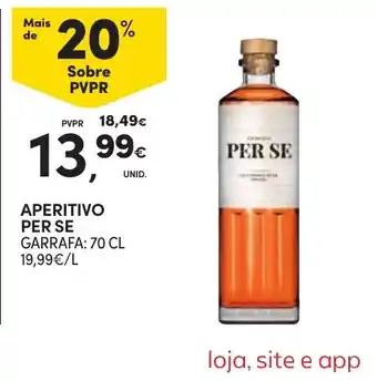 Continente Aperitivo per se promoção