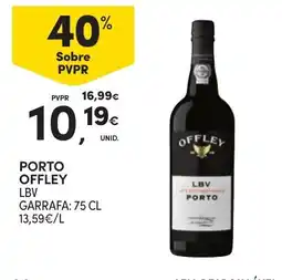 Continente porto offley lbv promoção