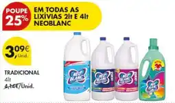 Pingo Doce lixívia neoblanc promoção