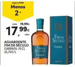 Continente Aguardente fim de século classica promoção