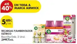 Pingo Doce recargas p/ambientador elétrico baunilha emb. 2 unid. promoção