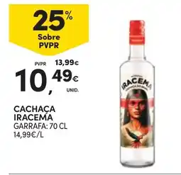 Continente Cachaça iracema promoção