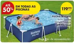Pingo Doce Piscina bestway steel pro promoção