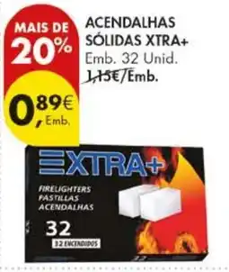 Pingo Doce Acendalhas sólidas extra+ promoção