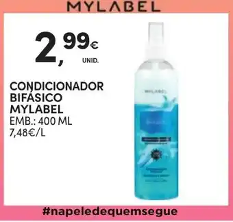 Continente condicionador bifasico mylabel promoção
