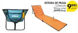 Pingo Doce Sunbay esteira de praia c/encosto promoção