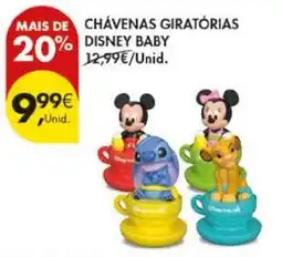 Pingo Doce chávenas giratórias disney baby promoção