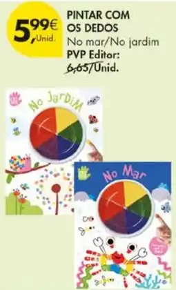 Pingo Doce Pintar com os dedos no jardim / no mar promoção