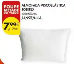 Pingo Doce almofada viscoelástica jobitex promoção
