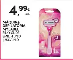 Continente máquina depilatória mylabel silky glide promoção
