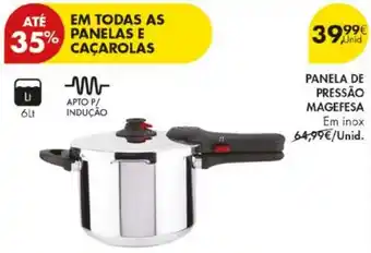 Pingo Doce Panela de pressão magefesa promoção