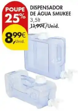 Pingo Doce dispensador de água smukee promoção