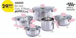 Pingo Doce smukee em inox promoção