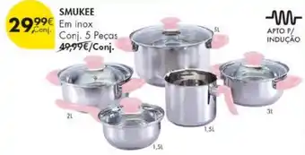 Pingo Doce smukee em inox promoção