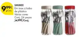 Pingo Doce Smukee em inox c/cabo de plástico promoção
