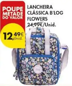 Pingo Doce Lancheira clássica b'log flowers promoção
