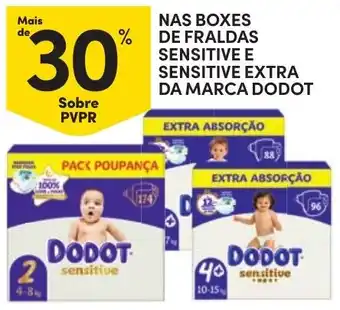 Continente Dodot sensitive promoção
