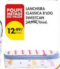 Pingo Doce Lancheira clássica b'log sweetcan promoção