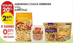 Pingo Doce amendoim c/casca seeberger promoção