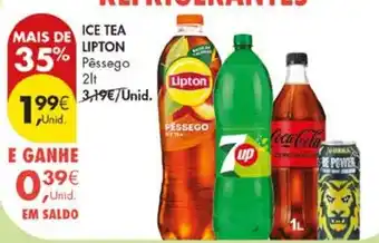 Ice tea lipton pêssego