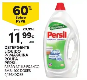 Detergente líquido p/ máquina roupa persil sabão azul & branco