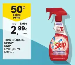 Continente Tira-nódoas spray skip promoção