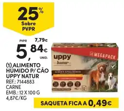 Continente Alimento Humido P/ Cão Uppy Natur promoção