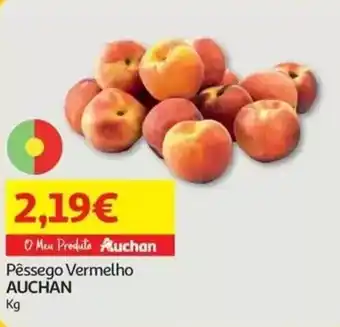 Auchan Pêssego Vermelho Auchan promoção