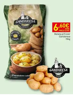Recheio Batata p/Cozer Gandaresa promoção